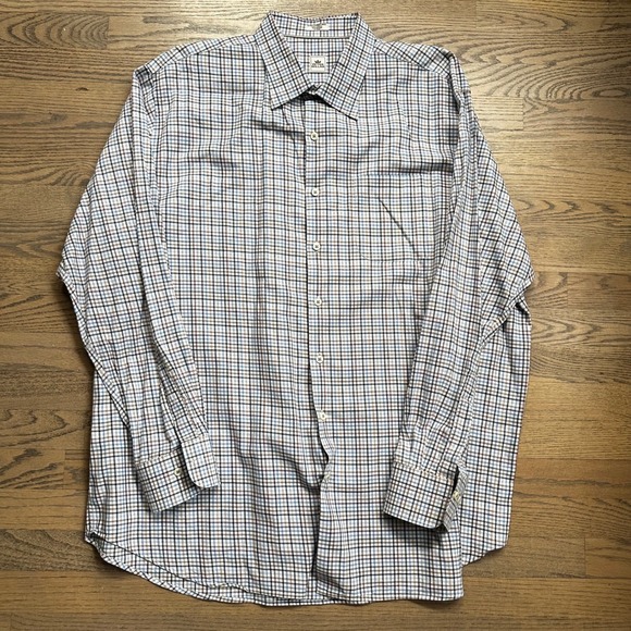 Peter Millar Other - Peter Millar Plaid Button Down Shirt Long Sleeve Collared Extra Extra Large